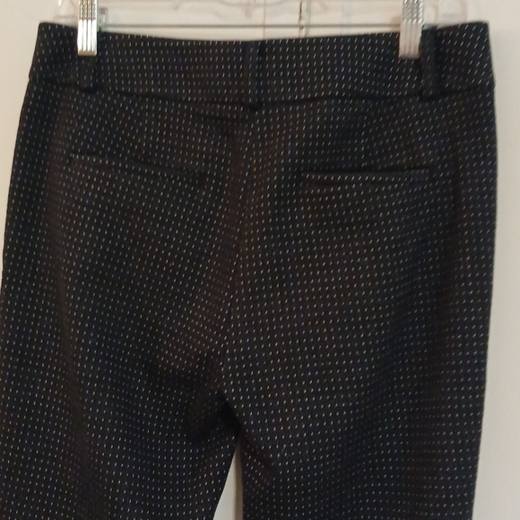 Loft marisa dots ankle woman pants size 4 - Picture 3 of 14